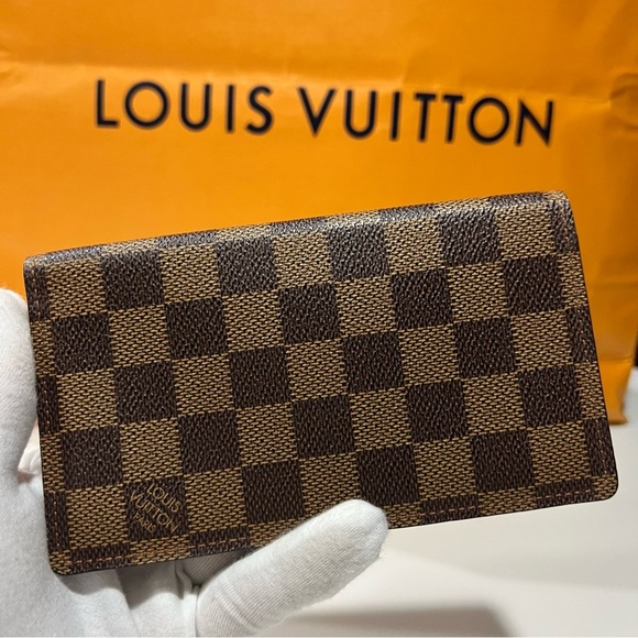 Louis Vuitton Bifild Ebene Wallet - Picture 1 of 8